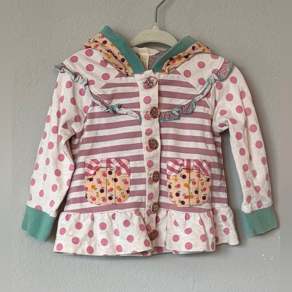 Matilda Jane Twinkle Twinkle 12-18M Hooded Jacket Toddler Girls